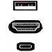 10.15.4354 cavo e adattatore video 1,8 m HDMI + USB Type-A USB tipo-C Nero - Foto miniatura 3