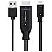 10.15.4354 cavo e adattatore video 1,8 m HDMI + USB Type-A USB tipo-C Nero - Foto miniatura 2