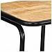 Sgabelli da Bar 4 pz 46x35,5x80 cm Legno Massello Grezzo Mango - Foto miniatura 7
