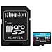 Technology Scheda microSDXC Canvas Go Plus Gen4 200MB /s A2 U3 V30 da 64 GB + adattatore - Foto miniatura 1