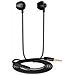 Cuffie Con Filo Jack 3,5 Mm Con Microfono Integrato, Nero - Foto miniatura 1