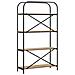 Libreria rovere artigianale 80 x 30 x 146 cm Legno multistrato - Foto miniatura 7