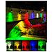 Faretto Solare Led 1w - Illuminazione Impermeabile Per Giardino Esterno Warmwhite - Foto miniatura 3