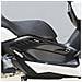 Adesivi Gel 3D Protezioni Boomerang Compatibili Con Yamaha Xmax 250 2014-2016 Carbonio-Bianco - Foto miniatura 2