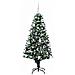Albero di Natale artificiale con 150 LED Verde 150 cm - Foto miniatura 3