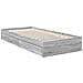 Letto con Contenitore con testiera Grigio Sonoma 90 x 190 cm - Foto miniatura 6