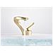 Rubinetto per lavabo da bagno, Blackswan, tipo M14, modello oro opaco, misura 14,5 cm - Foto miniatura 2