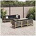 Set Divani da Giardino 7 pz in Legno Impregnato di Pino - Foto miniatura 3