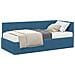 Struttura Letto Angolare con Materasso 2 pcs Blu Velluto - Foto miniatura 1