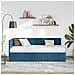 Struttura Letto Angolare con Materasso 2 pcs Blu Velluto - Foto miniatura 3