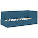 Struttura Letto Angolare con Materasso 2 pcs Blu Velluto - Foto miniatura 6