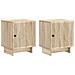 Armadio da Notte 2 pcs Rovere Sonoma 43 x 34,5 x 50 cm - Foto miniatura 1