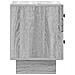 Armadio da Notte con cassetto Grigio Sonoma 43 x 34,5 x 47,5 cm - Foto miniatura 5