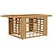Set Divano da Giardino 11 pz Naturale e Bianco Crema polyrattan - Foto miniatura 4