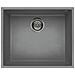 Lavello Quadra 105 Keratek Plus Sottotop 54x44 cm 1 vasca Colore Light Grey 97 - Foto miniatura 1