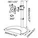 Supporto da Scrivania ICA-LCD 3400 per Monitor LCD 13'' - 27'' con Base Portata 8 Kg - Foto miniatura 2