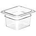 Bacinella Gastronorm Gn 1/6 Cm 17,6x16,2 In Policarbonato - 1/6 H 100 - Foto miniatura 3