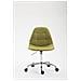 Sedia Ufficio Reims in Tessuto - Sedia da Lavoro con Ruote I Poltroncina Design Imbottita e Trapuntata I Sedia Scrivania Regolabile in Altezza I Sedia Studio Girevole Verde - Foto miniatura 2