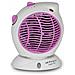 Fh 5580 Pavimento, Tavolo 2000w Porpora, Bianco Ventilatore Stufetta Elettrica - Foto miniatura 1