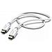 00183328 Cavo USB 1,5 m USB C Bianco - Foto miniatura 3
