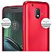 Custodia Compatibile Con Motorola Moto G4 Play In Rosso Metallico - Coperchio Protettivo In Silicone Tpu Flessibile - Foto miniatura 7