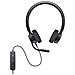 Cuffia Cablate WH3022 con Microfono  Colore Nero - Foto miniatura 1