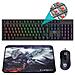 Hiditec Combo Gaming Gk400 Tecl+rat+alfombrilla - Foto miniatura 4