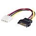 SATA-S5, Molex (4-pin) , SATA, Maschio / femmina, SATA, Molex 4-pin - Foto miniatura 1