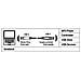 Extension Cable, USB A Plug - USB A Socket, 0,5 m 0.5m USB A USB A Grigio cavo USB - Foto miniatura 1