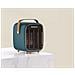 Termoventilatore Elettrico in Ceramica Design Retrò Verde - Foto miniatura 7