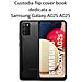 Maxy Custodia Book Orizzontale Silicone Case Per Samsung Galaxy A02s A025 Black - Foto miniatura 2