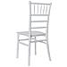 Sedia Chiavarina In Polipropilene Bianca Modello Rinforzato - Foto miniatura 3