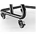Carrello TV 650609 per Carichi Pesanti da 60 a 105" Capacità di carico 100 kg Colore Nero - Foto miniatura 8