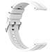 Cinturino Per Orologio 20 Mm Per Garmin/huawei/samsung Galaxy Watch White - Foto miniatura 1