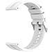 Cinturino Per Orologio 20 Mm Per Garmin/huawei/samsung Galaxy Watch White - Foto miniatura 4