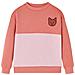 Felpa da Bambina Color Block Rosa 116 - Foto miniatura 1