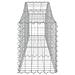 Cesto Gabbione Ad Arco 200x30x40/60 Cm Ferro Zincato - Foto miniatura 3