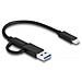 91008 Lettore Di Schede Usb 3.2 Gen 1 (3.1 Gen 1) Type-c Grigio - Foto miniatura 2
