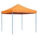 Tenda Da Festa Pieghevole Pop-up Arancione 292x292x315 Cm - Foto miniatura 1