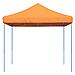 Tenda Da Festa Pieghevole Pop-up Arancione 292x292x315 Cm - Foto miniatura 2