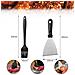 Set Di Strumenti Per Barbecue In Acciaio Inossidabile Con Spatola Per Piastra Da 14 Pezzi - Foto miniatura 3