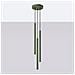 Lampada A Sospensione Pastelo 3p Verde Oliva Sl. 1521 - Moderno Lampada A Sospensione Verde Oliva 104x19.5x19.5 Cm - Foto miniatura 6