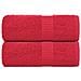 Asciugamani Per Sapone 2 Pz Rossi 30x30 Cm 360 G/m 100% Cotone - Foto miniatura 1