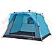 Tenda da Campeggio Cabina 4 Persone Blu a Rilascio Rapido - Foto miniatura 3