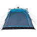 Tenda da Campeggio Cabina 4 Persone Blu a Rilascio Rapido - Foto miniatura 4