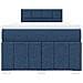 Giroletto a Molle con Materasso Blu 120x190 cm in Tessuto - Foto miniatura 6