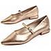 Ballerina Balera7 D'oro Oro Materiale Sintetico E Tessile - Foto miniatura 1