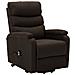 Lusso Casadino -  Poltrona Alzapersona Marrone Scuro In Tessuto - Foto miniatura 1
