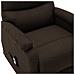 Lusso Casadino -  Poltrona Alzapersona Marrone Scuro In Tessuto - Foto miniatura 6