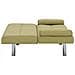 Lusso Casadino -  Divano Letto Con Due Cuscino In Poliestere Verde - Foto miniatura 7
